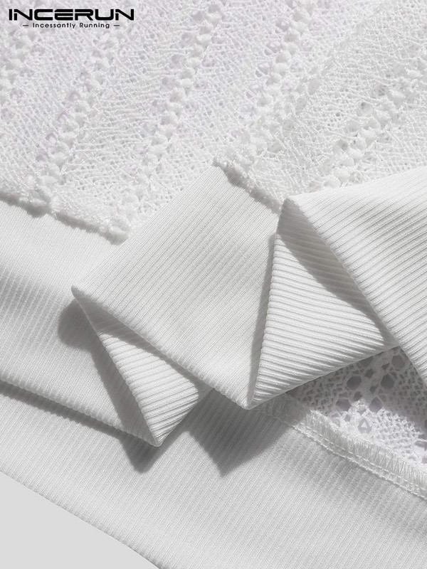 Modes labi pieguļoša vīriešu veste ar V veida kakla izgriezumu Vienkārša gadījuma vīriešu masīva ērta trikotāžas plecu vestes S-5XL INCERUN Topi 2023