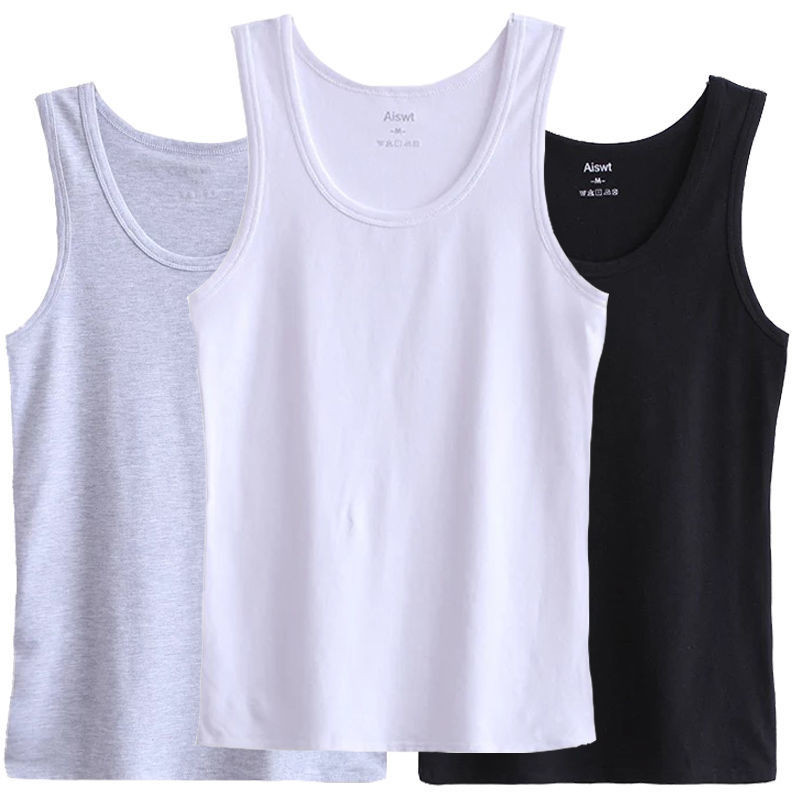 100% kokvilnas tējkanna vasaras vīriešu sporta sporta elastīga apakšā Slim Fit veste elpojošs fitnesa krekls bez piedurknēm vīriešu apģērbs