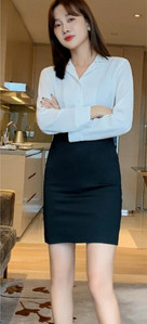 Qooth Summer Women Bodycon pliiatsi seelik pluss suurus 6XL kõrge vöökohaga seelikud Fashion Office Lady elegantne pikk seelik QT951