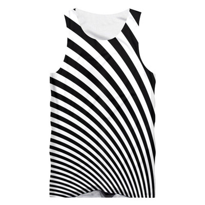 OGKB veste vīrietis jauns kultūrisms 3D topi, drukas krāsains hiphopa liela izmēra kostīms unisex bezpiedurkņu krekls