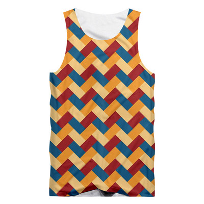 OGKB veste vīrietis jauns kultūrisms 3D topi, drukas krāsains hiphopa liela izmēra kostīms unisex bezpiedurkņu krekls