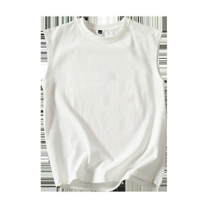 Vīriešu kokvilnas blūze bez piedurknēm Ikdienas veste Vīriešu kultūrisms apakškrekls Camiseta Sin Mangas Deporte Hombre