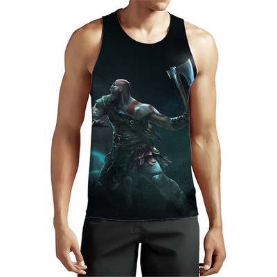 Majice bez rukava u borbenom stilu za muškarce Ratne 3D grafičke prsluke bez rukava Ljetna ulična odjeća Sport Fitness Puloveri Majica plus veličina 6XL