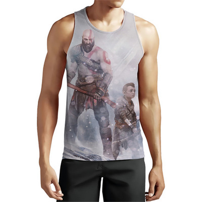 Majice bez rukava u borbenom stilu za muškarce Ratne 3D grafičke prsluke bez rukava Ljetna ulična odjeća Sport Fitness Puloveri Majica plus veličina 6XL
