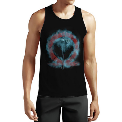 Majice bez rukava u borbenom stilu za muškarce Ratne 3D grafičke prsluke bez rukava Ljetna ulična odjeća Sport Fitness Puloveri Majica plus veličina 6XL