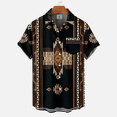 2023. gada modes ielas džemperis Havaju salu vīriešu brīvi pieguļošs krekls ar īsām piedurknēm, ikdienas ikdienas krekls, vasaras jaunums