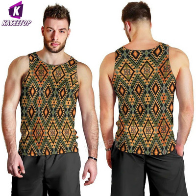 Harajuku 3D-prinditud sulgedega natiivse mustriga vest Lahe ujumishiphop meeste tanktopid Jooksu alussärk Kodu Sport lühikeste varrukatega Stiil9