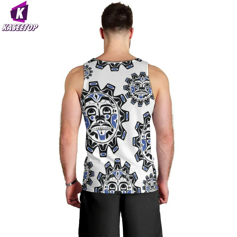 Harajuku Imprimare 3D Pene Model Nativ Vestă Cool Swim Hip Hop Bărbați Tank Tops Alergare Tricou Home Sport Maneca scurta Style9