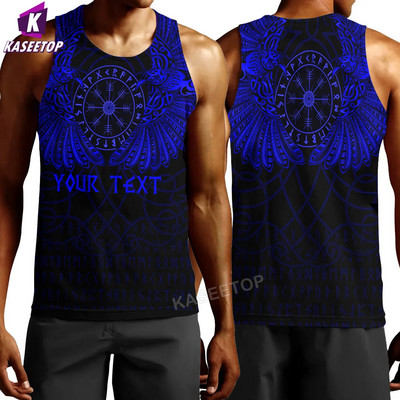 Vară Imprimare 3D Îmbrăcăminte Viking Vestă Moda Cool Swim Hip Hop Bărbați Tank Tops Alergare Tricou Home Pulover Sport cu mânecă scurtă