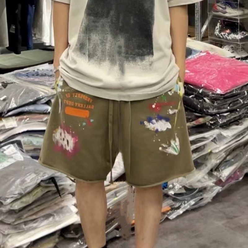 Amerikāņu grafiti apdrukāti šorti vīriešiem Cargo šorti sievietēm vasaras brīvi lielizmēra sporta šorti Straight basketbola šorti