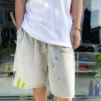 Корейски стил Ново в къси панталони за мъже Шорти Y2k Fashion High Street Gym Shorts Мъжки ежедневни винтидж баскетболни шорти Летни шорти