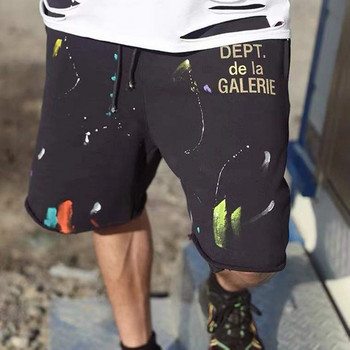 Корейски стил Ново в къси панталони за мъже Шорти Y2k Fashion High Street Gym Shorts Мъжки ежедневни винтидж баскетболни шорти Летни шорти