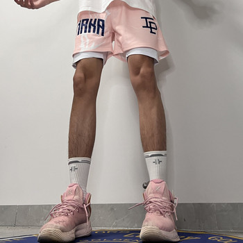 Американски баскетболни спортни шорти за мъже Шорти Дамска мода Ежедневни летни къси щампани дизайн Streetwear Къси за мъже Спорт