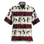 Pánske tričko s krátkym rukávom Viking High Street z roku 2023 s kubánskym golierom a 3D potlačou, letné vintage oblečenie