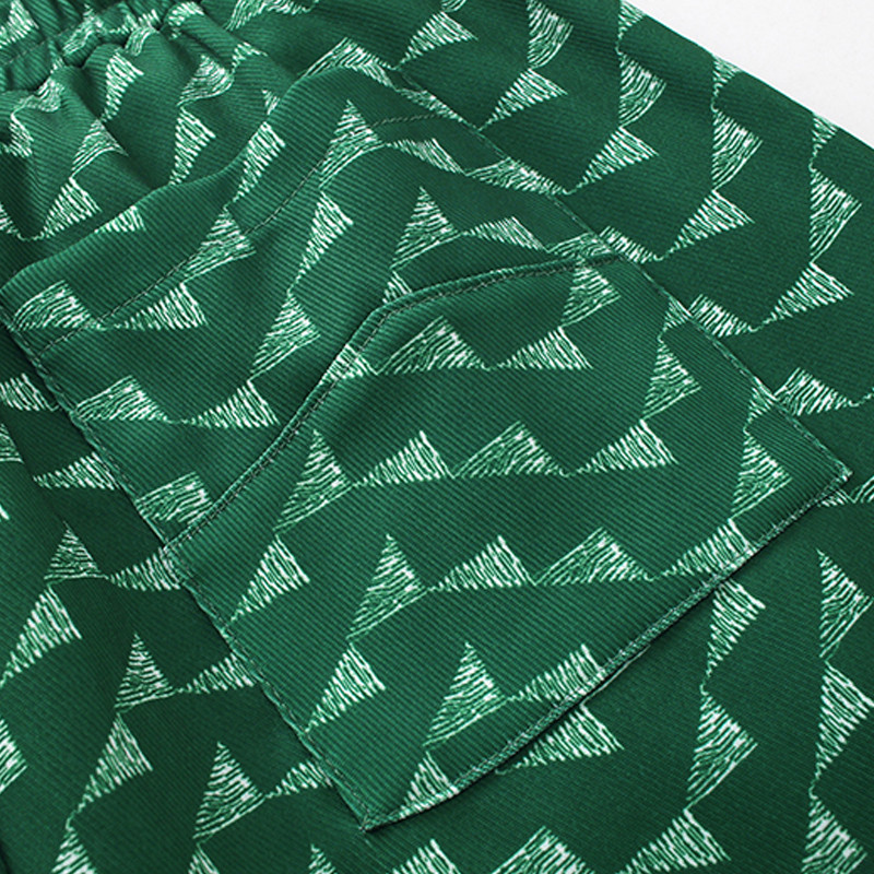 RHUDE 2023 új, kiváló minőségű férfi női 1:1 hímzésű poliészter hálós szövet, nagyméretű, légáteresztő homokos tengerparti szabadidős rövidnadrág