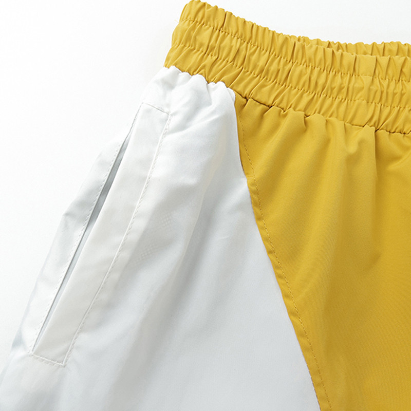 RHUDE 2023 Πολυεστερικές ίνες με ύφασμα εκτύπωσης υψηλής ποιότητας υπερμεγέθη Ανδρικά γυναικεία σορτς παραλίας Splice Color Αναπνέον κορδόνι