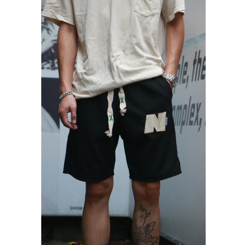 American Streetwear Κεντημένο σορτς για άντρες Μόδα επιστολή με στάμπα αθλητικό σορτς για γυναίκες Καλοκαιρινό χαλαρό σορτς μπάσκετ