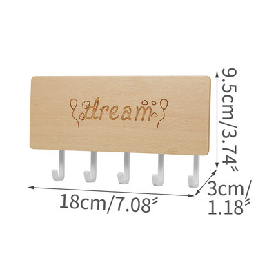 Vintage Χαρακτική κλειδοθήκη Αξεσουάρ σπιτιού Σχάρα τοίχου Οργάνωση Κουτί αποθήκευσης Ράφια Οργάνωση δωματίου Γάντζοι διακόσμηση σπιτιού