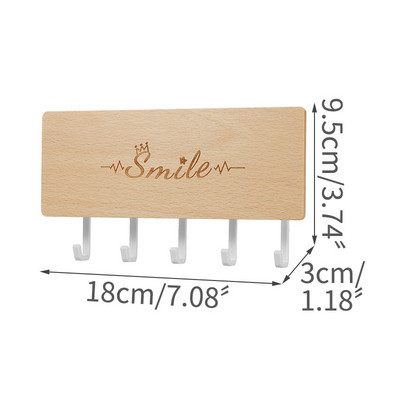 Vintage Χαρακτική κλειδοθήκη Αξεσουάρ σπιτιού Σχάρα τοίχου Οργάνωση Κουτί αποθήκευσης Ράφια Οργάνωση δωματίου Γάντζοι διακόσμηση σπιτιού