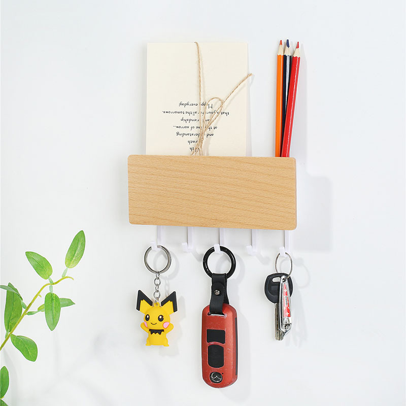 Vintage Χαρακτική κλειδοθήκη Αξεσουάρ σπιτιού Σχάρα τοίχου Οργάνωση Κουτί αποθήκευσης Ράφια Οργάνωση δωματίου Γάντζοι διακόσμηση σπιτιού