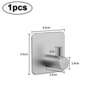 Ljepljive zidne kuke Ključevi za vrata Kukica za vješalice za odjeću Kupaonski ogrtač Držač ručnika Organizator Kukica za vješanje Polica Kuhinjski pribor
