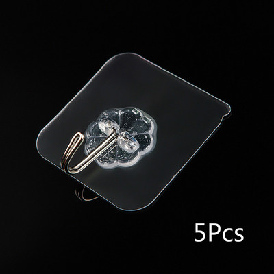 Falra akasztható bambusz kulcstartó tartó Fali szervező téglalap alakú kulcstartó horgok kabátakasztók lakberendezési ruhaakasztó