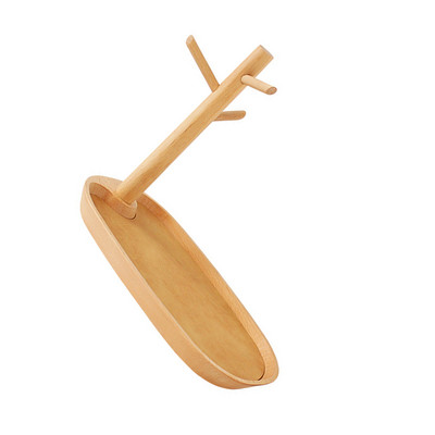 Bükk ág tálca skandináv stílusú tárolópolc lakberendezés Asztali tartó Bejárat Hálószoba Szervező Kulcsok Kis tárgyak