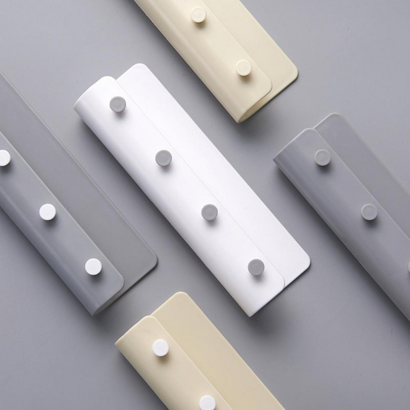 Durvju pakarināms atslēgu plaukts 4 āķi sienas plaukts dažādi uzglabāšanas kaste Prateleira pakaramais organizators atslēgu plaukts daudzfunkcionāls pasta turētājs