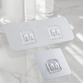 Ant sienos tvirtinamas lipnus kablys po vieline lentyna, pakabos laikiklis, įdėtas spaustukas, dekoro laikiklis Raktų priedai, skirti pakabinti