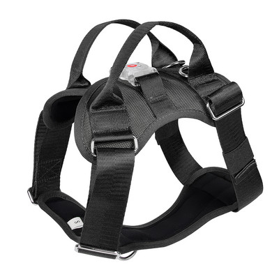 LED suņu iejūga Regulējama neilona mājdzīvnieku vestes iejūga LED zibspuldzes suņu iejūga Kvēlojoša LED gaismas veste vidēji lieliem suņiem Pitbull