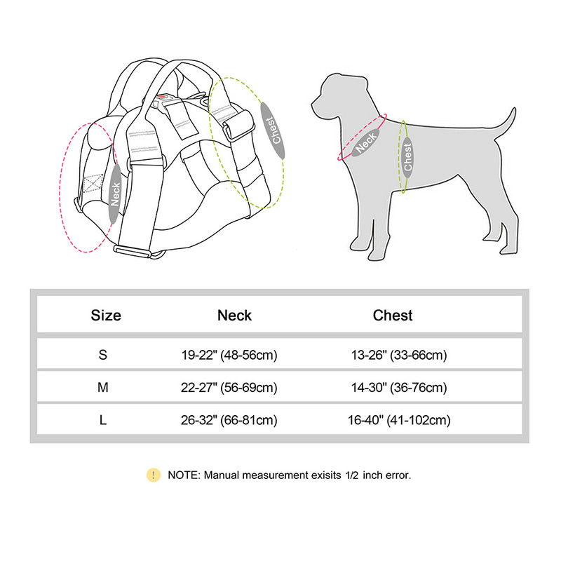 LED suņu iejūga Regulējama neilona mājdzīvnieku vestes iejūga LED zibspuldzes suņu iejūga Kvēlojoša LED gaismas veste vidēji lieliem suņiem Pitbull
