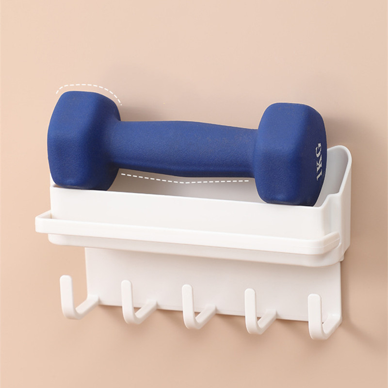 Isekleepuv hoidiku uks taga Võtmehoidja konksud Vannitoa riiulid Huulepulk Parfüümi hoiukarp Juukserõngad Rippuv nagi