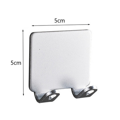 Vonios skustuvo laikiklis Lipnus sieninis kablys, skirtas rankšluosčių laikikliui Virtuvės laikiklis lentyna skustuvo laikymo kabliukas Vonios tvarkyklė