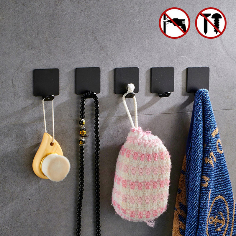 Vonios skustuvo laikiklis Lipnus sieninis kablys, skirtas rankšluosčių laikikliui Virtuvės laikiklis lentyna skustuvo laikymo kabliukas Vonios tvarkyklė