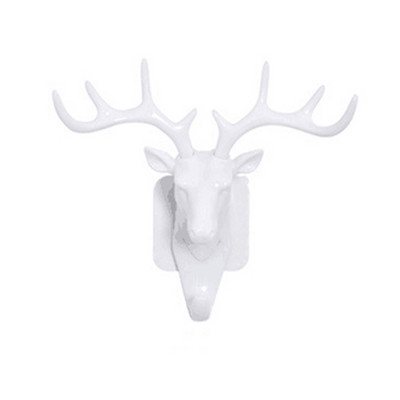 Rogovi Kuka za uređenje doma u američkom stilu Zidne police Zidne vješalice Kreativna zidna osobnost Glava jelena Zidni držač ključeva