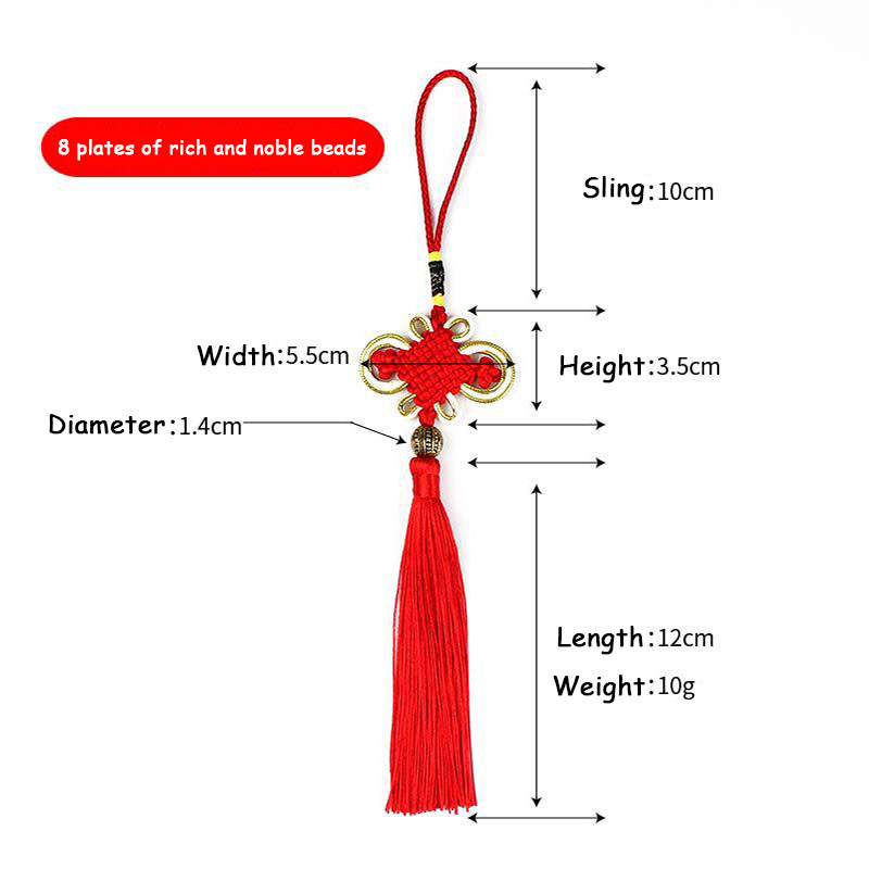 2Gb ķīniešu mezgli krelles pušķis bārkstis kulons DIY amatniecības materiāls ballīte pušķis apdare aizkari Dekors aksesuāri pušķi lente