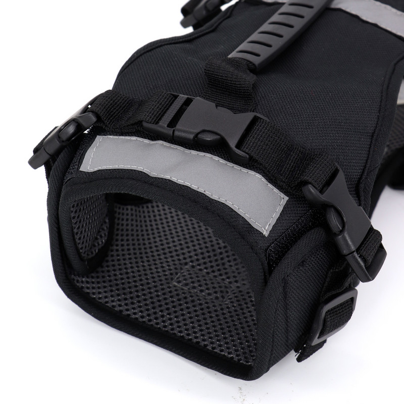 Fényvisszaverő nylon hálós kisállat-emelő heveder régi sérülésekre Kutyák Perro Állítható kölyökkölyök mellény teljes testet tartó fogantyúval