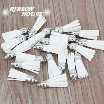 20τμχ/συσκευασία 38mm Vintage Δερμάτινες Φούντες Κοσμήματα Αξεσουάρ Κοσμήματα ευρήματα Σκουλαρίκια Αξεσουάρ Χονδρική Χειροποίητα DIY