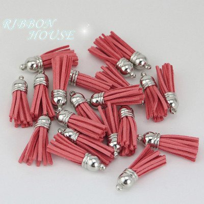 20τμχ/συσκευασία 38mm Vintage Δερμάτινες Φούντες Κοσμήματα Αξεσουάρ Κοσμήματα ευρήματα Σκουλαρίκια Αξεσουάρ Χονδρική Χειροποίητα DIY