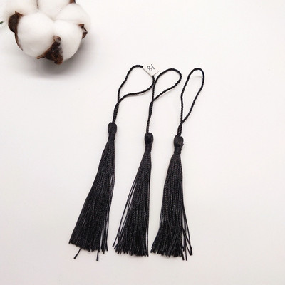 100 τμχ 7 εκ. Κρεμαστό σχοινί Μεταξωτό πινέλο με κρόσσια Χειροποίητη μαλακή χειροτεχνία για DIY Μπρελόκ Σκουλαρίκια Κρεμαστά κοσμήματα