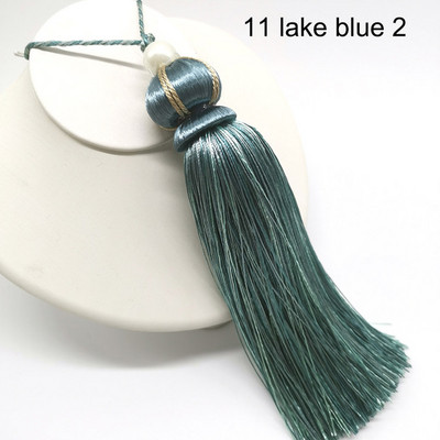 Euro Style Függöny Bojtok Poliészter Nagy Bojtok 30cm Selyem Bojtok Barkácsolás Crafts Függönyökhöz Kiegészítők Dekor bojtok
