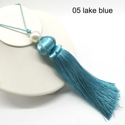 Euro Style Függöny Bojtok Poliészter Nagy Bojtok 30cm Selyem Bojtok Barkácsolás Crafts Függönyökhöz Kiegészítők Dekor bojtok