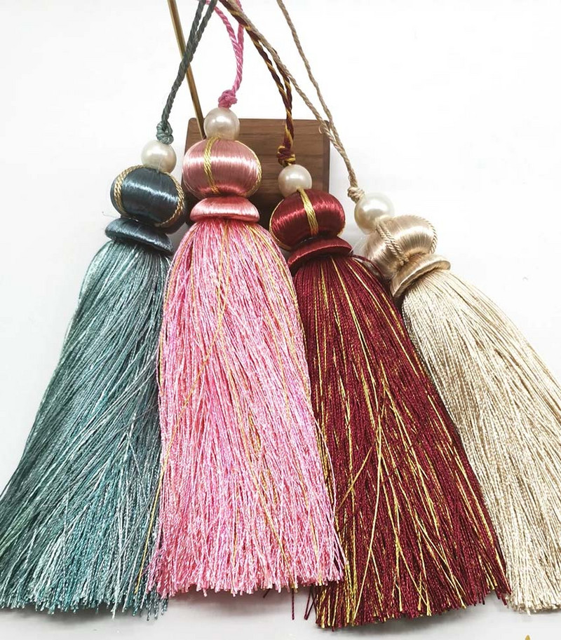 Euro Style Kardinatutid Polüester Suured Tutid 30cm siidist tutid DIY Crafts For Kardinate Valance Aksessuaarid Dekoratiivtutid