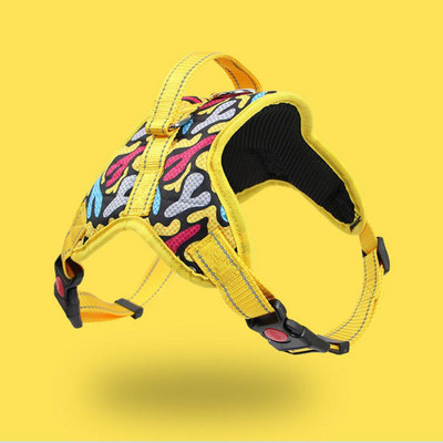 Reflektirajući remen za pse, podesivi prsluk za kućne ljubimce, remen za prsa, obuka na otvorenom, povodac za hodanje, remen, uzice DC05