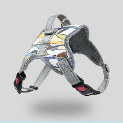 Reflektirajući remen za pse, podesivi prsluk za kućne ljubimce, remen za prsa, obuka na otvorenom, povodac za hodanje, remen, uzice DC05