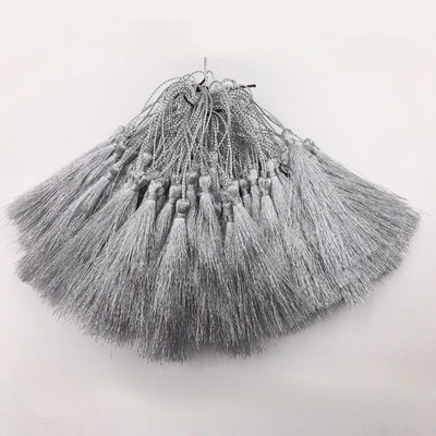 32GAB Zelts zīds Sudrabs Pušķi bārkstis Poliestera kulons Grāmatzīme Rotaslietas Aksesuāri rokdarbiem DIY Aizkari Apģērbi Dekoratīvie