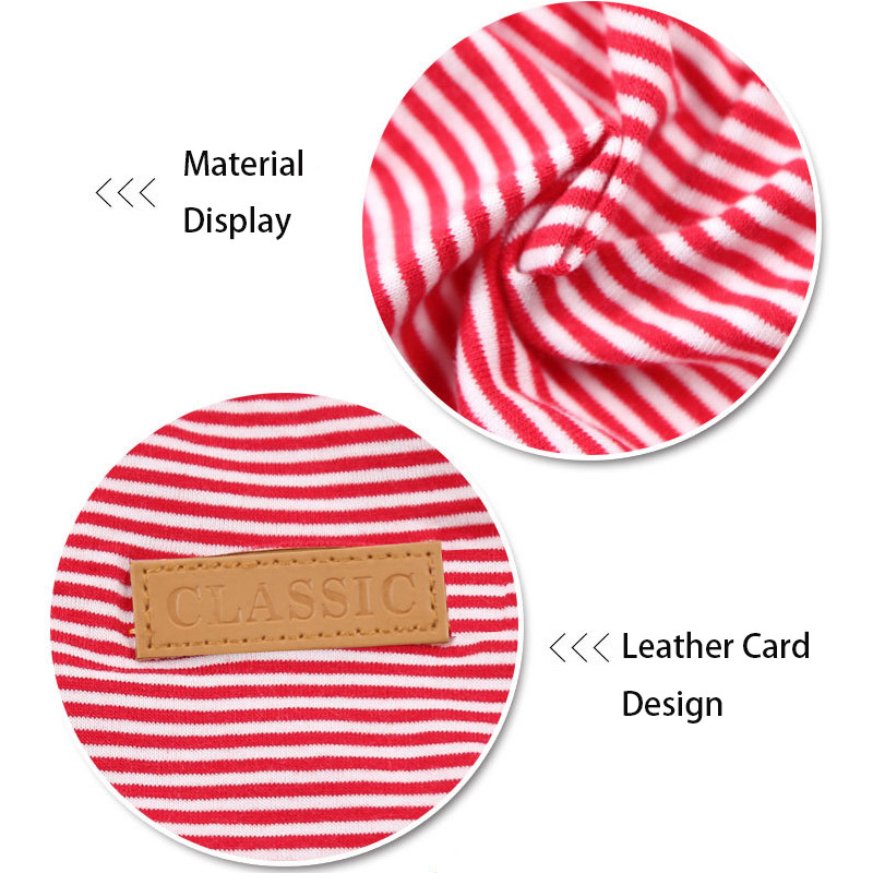 Klasisks svītrains suņu krekls Lēti suņu apģērbi maziem suņiem Vasaras čivavas krekls Mīlīgs kucēnu vestterjers mājdzīvnieku apģērbs sunim