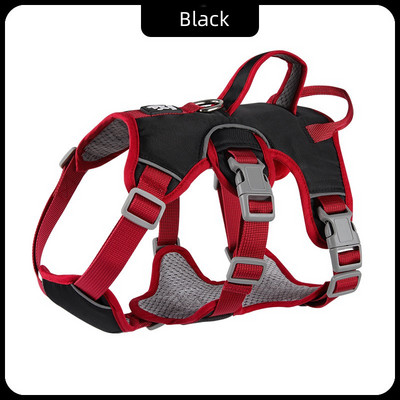 Нагръдник за кучета NO PULL Разходка на открито Дишащ отразяващ регулируем колан за малки кучета за средно големи кучета Стоки за домашни любимци
