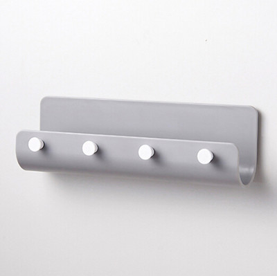 Δημιουργικός γάντζος κρεμάστρα μπάνιου κουζίνας Μοντέρνοι γάντζοι κόλλας σπιτιού Βάση κλειδιού Γάντζος τοίχου Οργανωτής σπιτιού