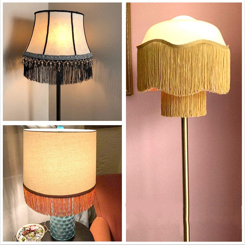 9/15/20/28 cm-es rojtszegély 100% poliészter hosszú rojtok Varrás ruhákhoz Ruha függönyszalag Bojt kézművesekhez Kiegészítők